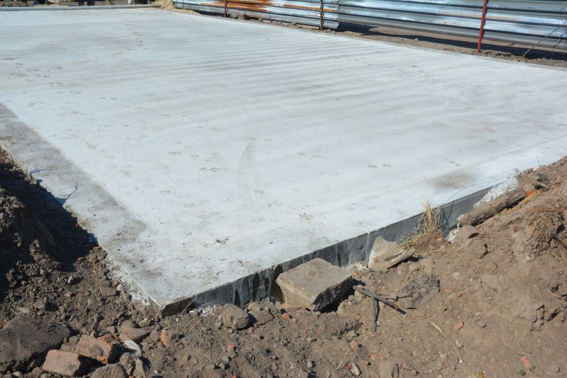 Carport Pad Construction detail