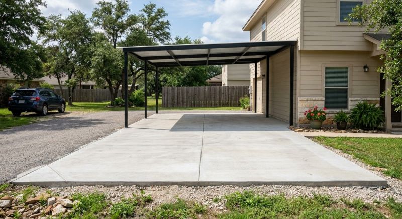 Carport Pad Construction Service